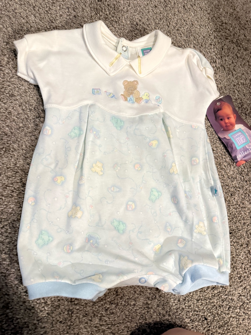 Vintage little me outfit 3/6 months